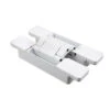 Sugatsune 3-Way Adjustable Concealed Hinge For Cladded Doors - EACH (White)