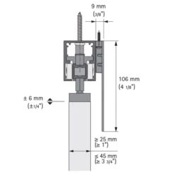 Top Line Grant SD/HD/XHD Series 192" (4877mm) Fascia - EACH (Anodized Aluminum) 6 Top Line Grant SD/HD/XHD Series 192" (4877mm) Fascia - EACH (Anodized Aluminum) -Amerock Sales Shop het 9 203 751 specs big 3