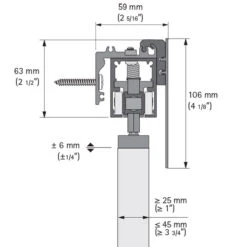 Top Line Grant SD/HD/XHD Series 192" (4877mm) Fascia - EACH (Anodized Aluminum) 7 Top Line Grant SD/HD/XHD Series 192" (4877mm) Fascia - EACH (Anodized Aluminum) -Amerock Sales Shop het 9 203 752 specs big 3