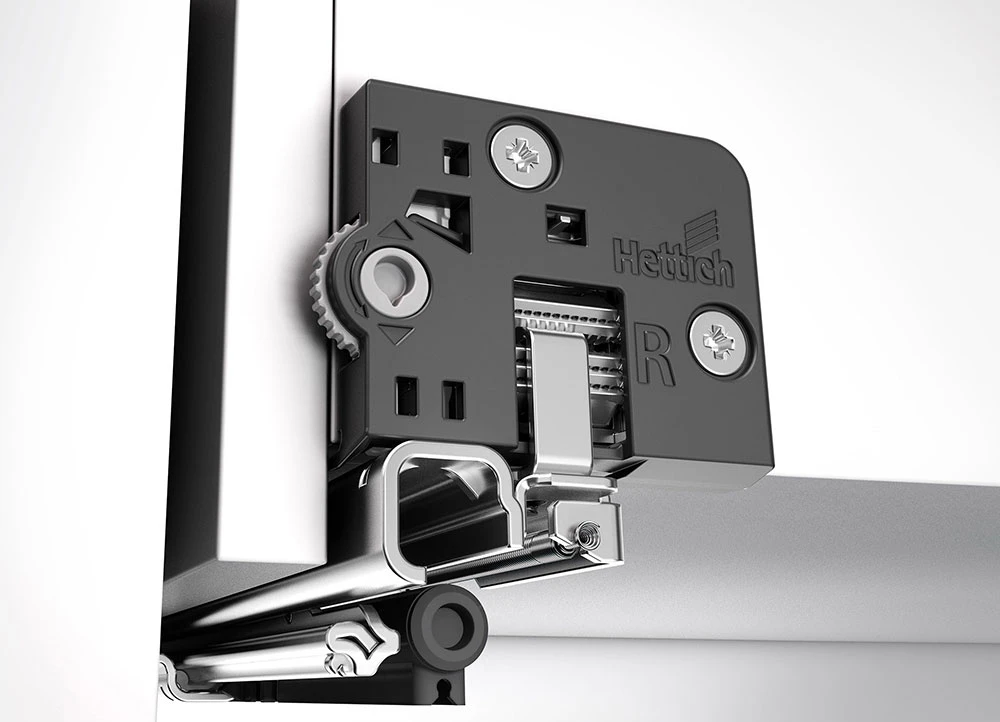 Hettich Quadro 4D V6 IW21 18" (457mm) Silent System Full-Extension Undermount Drawer Slide - PAIR 4 Hettich Quadro 4D V6 IW21 18" (457mm) Silent System Full-Extension Undermount Drawer Slide - PAIR - Image 4