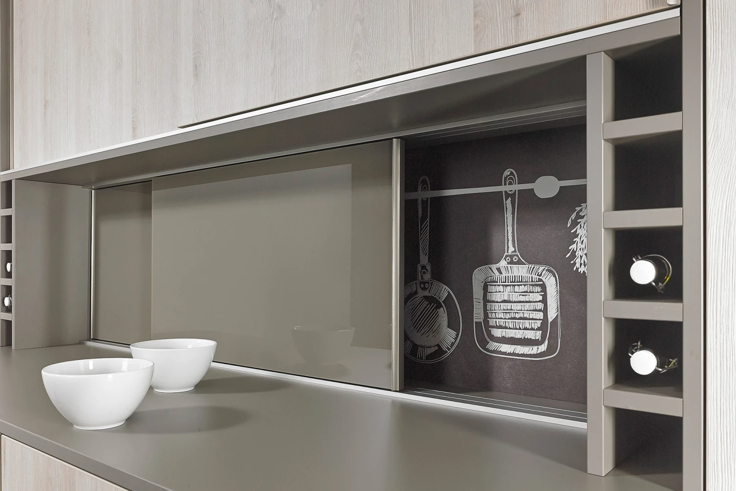 Hettich SlideLine-M 98-7/16" (2500mm) 2-Track Bottom Running Profile For Inset Doors, Screw Or Adhesive Mount 4 Hettich SlideLine-M 98-7/16" (2500mm) 2-Track Bottom Running Profile For Inset Doors, Screw Or Adhesive Mount - Image 4