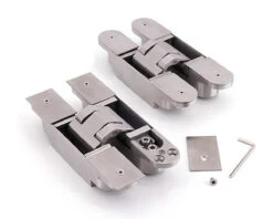 Sugatsune 3-Way Adjustable Stainless Steel Concealed Hinge For 1-7/16"(36mm) Min. Thick Doors - EACH (Satin Stainless) -Amerock Sales Shop hgs3d s160sh 3 big