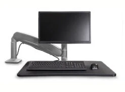 Knape And Vogt Altissimo Prime Sit-Stand Workstation, Single Montior Mount -Amerock Sales Shop kvm 6033as1 big
