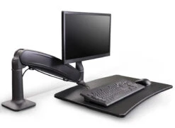 Knape And Vogt Altissimo Prime Sit-Stand Workstation, Single Montior Mount -Amerock Sales Shop kvm 6033e1 big 2