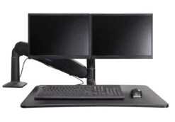 Knape And Vogt Altissimo Prime Sit-Stand Workstation, Dual Montior Mount -Amerock Sales Shop kvm 6043e1 big 2