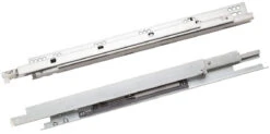 CLOSEOUT SPECIAL! - Knape & Vogt GS2070B 9" (229mm) Soft-Close Full-Extension Undermount Drawer Slide - PAIR