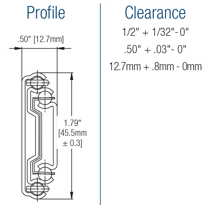 Knape And Vogt GS4270 20" (508mm) 100lbs. (45.359kg) Soft-Closing Full-Extension Drawer Slides - PAIR 2 Knape And Vogt GS4270 20" (508mm) 100lbs. (45.359kg) Soft-Closing Full-Extension Drawer Slides - PAIR - Image 2