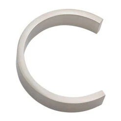 Linnea 5" (128mm) House Letters - (Satin Stainless Steel) -Amerock Sales Shop lin alp5 c sss big