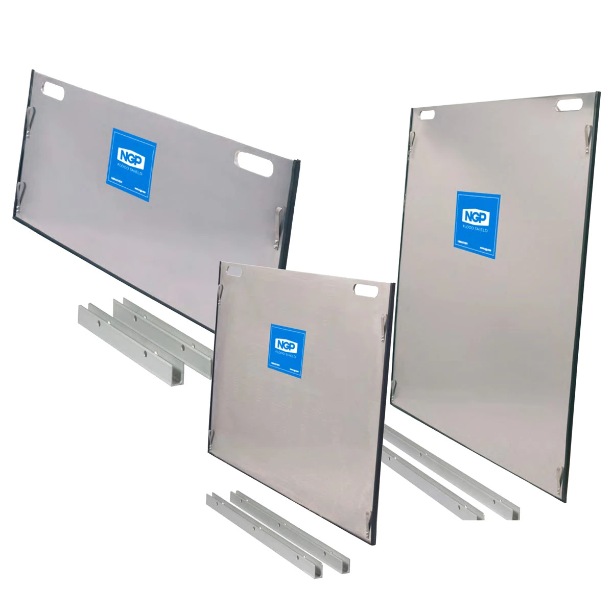 NGP 22" (559mm)H X 36" (914mm)W Door Flood Shield - EACH (Marine Grade Aluminum) 4 NGP 22" (559mm)H X 36" (914mm)W Door Flood Shield - EACH (Marine Grade Aluminum) - Image 4