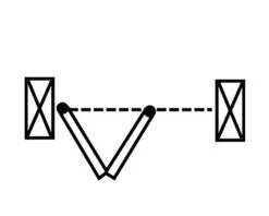 NGP 48" (1219mm) Two-Door Bi-Fold Track Set - 75lb. (Aluminum) -Amerock Sales Shop ngp slal75 bf illust2 2dr big