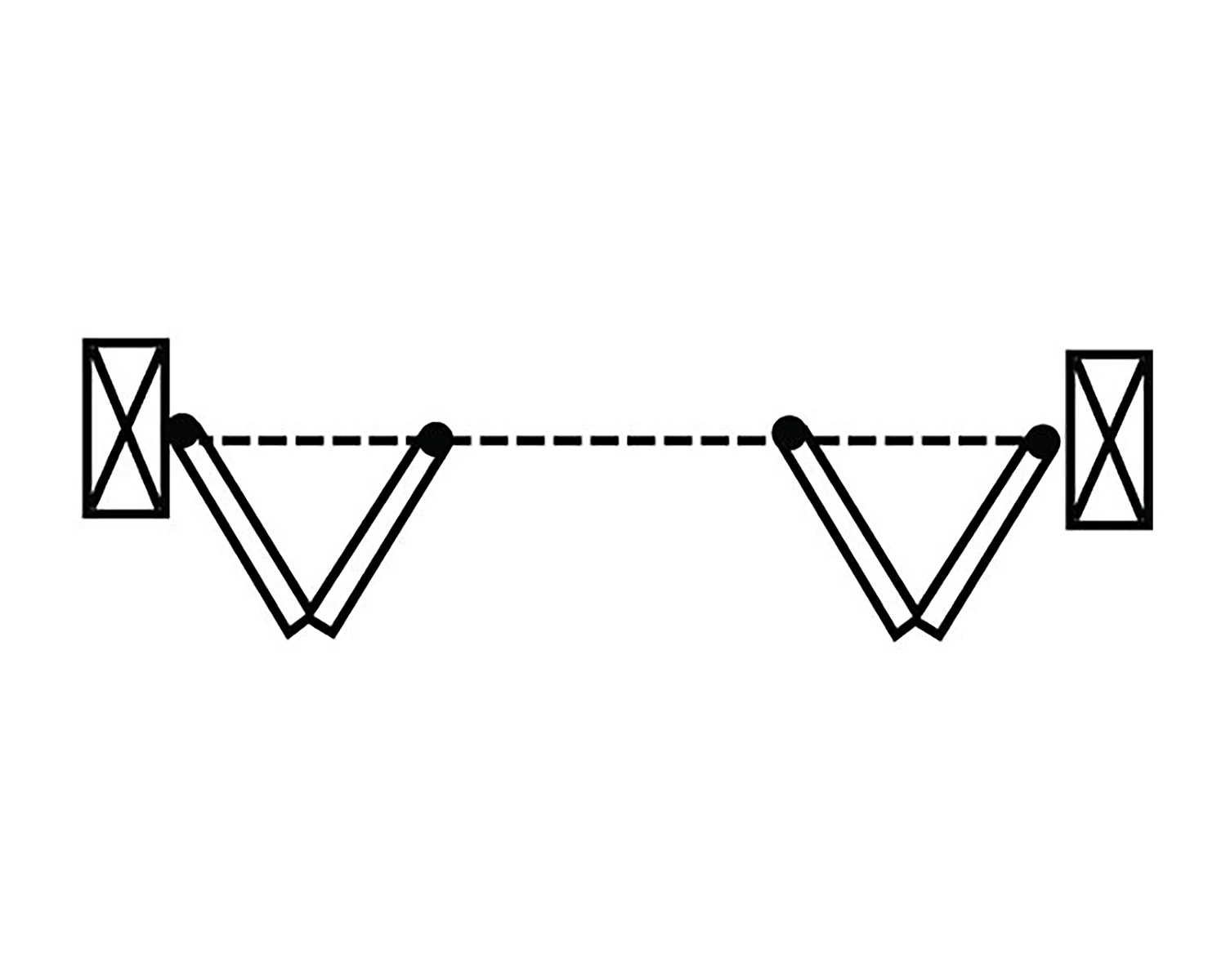 NGP 72" (1829mm) Four-Door Bi-Fold Track Set - 75lb. (Aluminum) 4 NGP 72" (1829mm) Four-Door Bi-Fold Track Set - 75lb. (Aluminum) - Image 4