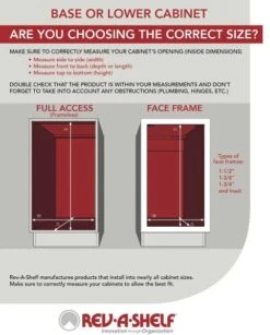 Rev-A-Shelf 9" Vanity Pull-Out Outlet & Grooming Organizer W/Soft-Close - (Maple) -Amerock Sales Shop ras 445 vbosc 8c spec big