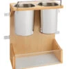 Rev-A-Shelf Vanity Door Storage Appliance Rack - (Maple)