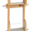 Rev-A-Shelf Vanity Door Mount Storage Rack For 12" Vanity Base Cabinet - (Maple)