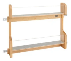 Rev-A-Shelf 24" Vanity Door Mount Storage Rack - (Maple)