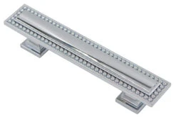 Salo Perlina 4" (102mm) Center-to-Center Cabinet Pull -(Polished Chrome)