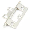 Schaub And Company Adjustable Solid Brass 2-1/2" (64mm) Flush/Full Inset Non Mortise Ball Tip Hinge - EACH (Polished Nickel)