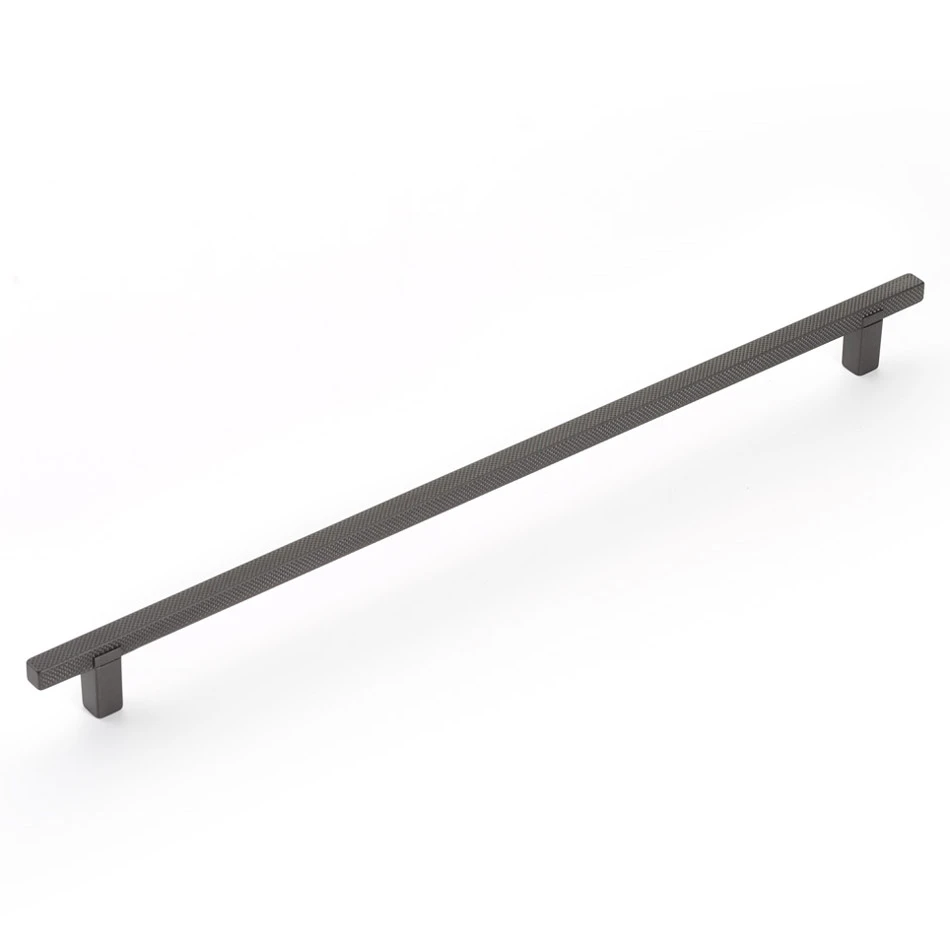 Schaub And Company Quadrato 12-5/8" (321mm) Center-to-Center Cabinet Pull (Gun Metal) 1 Schaub And Company Quadrato 12-5/8" (321mm) Center-to-Center Cabinet Pull (Gun Metal)