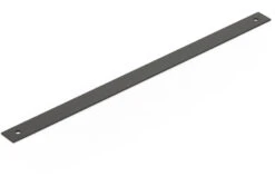 Schaub And Company Pub House 12" (305mm) Center-to-Center Backplate For Pulls (Matte Black)