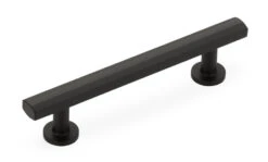 Schaub And Company Heathrow 4" (102mm) Center-to-Center Cabinet Pull (Matte Black)