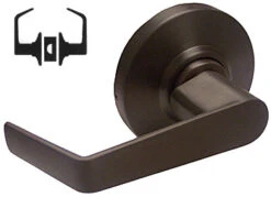 Schlage ALX-Series Saturn Passage Latch Set (Oil Rubbed Bronze)