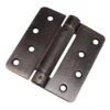 SGS Residential Duty 4" (102mm) X 4" (102mm) Single Acting Spring Hinge - 1/4in. Radius Corner - EACH (Black)