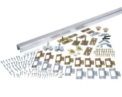 NGP 60" (1524mm) Four-Door Bi-Fold Track Set - 75lb. (Aluminum)