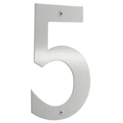 Smedbo 6" (152mm) House Numbers - (Brushed Stainless Steel) -Amerock Sales Shop sme b945 big 1