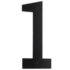 Smedbo 6" (152mm) House Numbers (Black Stainless) -Amerock Sales Shop sme bb941 big 1
