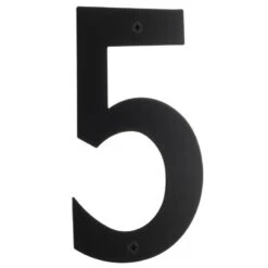 Smedbo 6" (152mm) House Numbers (Black Stainless) -Amerock Sales Shop sme bb945 big 1