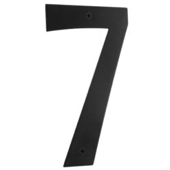 Smedbo 6" (152mm) House Numbers (Black Stainless) -Amerock Sales Shop sme bb947 big 1