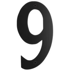 Smedbo 6" (152mm) House Numbers (Black Stainless) -Amerock Sales Shop sme bb949 big 1