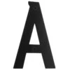 Smedbo 6" (152mm) House Letters A-C (Black Stainless)