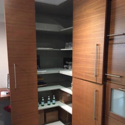 Sugatsune LIN-X600 Lateral Opening Door System - For Medium Cabinet Door Up To 25-9/16"W - (Anodized Nickel)