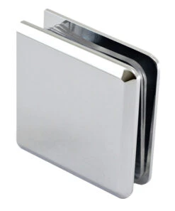 Sure-Loc Glass Shower Clamp, Beveled Edge - EACH (Polished Chrome)