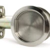 Sure-Loc Round Pocket Door Passage Latch - EACH (Satin Nickel)