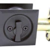 Sure-Loc Square Pocket Door Privacy Latch - EACH (Matte Black)