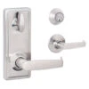 Sure-Loc IN301 Mechanical Interconnect Lock W/ Jackson Lever (Satin Stainless Steel)