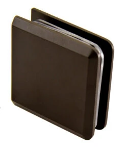 Sure-Loc Glass Shower Clamp, Beveled Edge - EACH (Vintage Bronze)