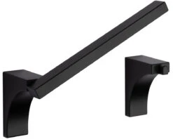 Taymor Arc Deco Pivoting Paper Holder (Matte Black)