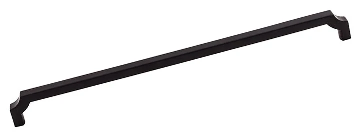 Top Knobs Ellis 12" (305mm) Center-to-Center Davenport Cabinet Pull (Flat Black) 1 Top Knobs Ellis 12" (305mm) Center-to-Center Davenport Cabinet Pull (Flat Black)