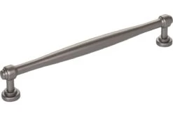 Top Knobs Regent's Park 7-9/16" (192mm) Center-to-Center Ulster Cabinet Pull (Ash Gray)