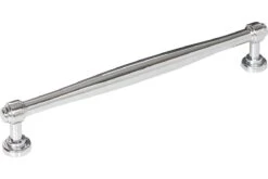 Top Knobs Regent's Park 7-9/16" (192mm) Center-to-Center Ulster Cabinet Pull (Polished Chrome)