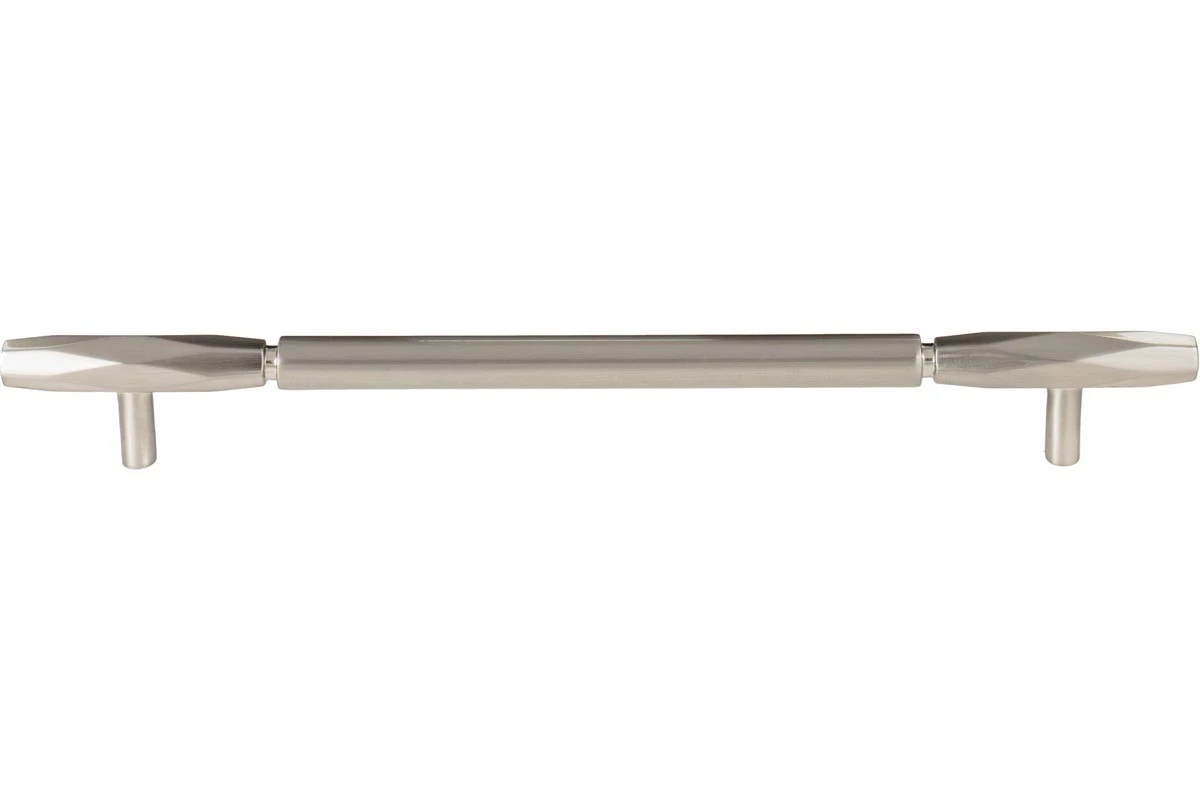 Top Knobs Regent's Park 8-13/16" (224mm) Center-to-Center Kingsmill Cabinet Pull (Brushed Satin Nickel) 2 Top Knobs Regent's Park 8-13/16" (224mm) Center-to-Center Kingsmill Cabinet Pull (Brushed Satin Nickel) - Image 2
