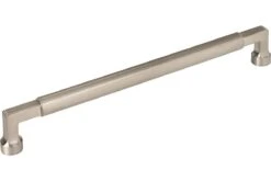Top Knobs Regent's Park 8-13/16" (224mm) Center-to-Center Cumberland Cabinet Pull (Brushed Satin Nickel)
