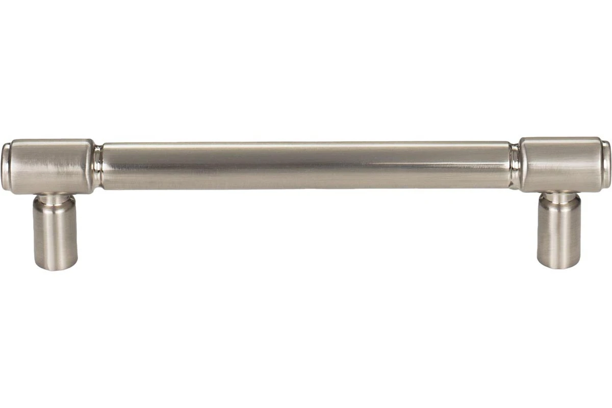 Top Knobs Regent's Park 5-1/16" (129mm) Center-to-Center Clarence Cabinet Pull (Brushed Satin Nickel) 2 Top Knobs Regent's Park 5-1/16" (129mm) Center-to-Center Clarence Cabinet Pull (Brushed Satin Nickel) - Image 2