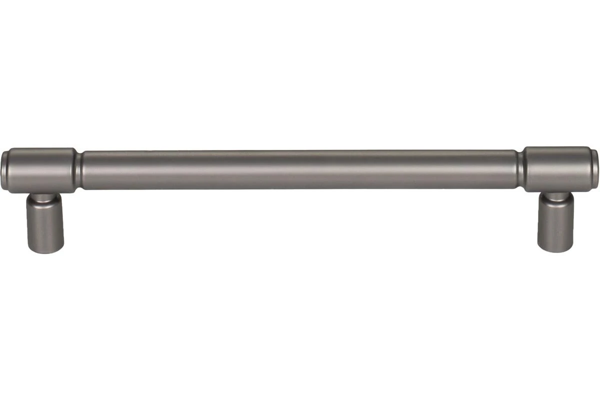 Top Knobs Regent's Park 6-5/16" (160mm) Center-to-Center Clarence Cabinet Pull (Ash Gray) 2 Top Knobs Regent's Park 6-5/16" (160mm) Center-to-Center Clarence Cabinet Pull (Ash Gray) - Image 2