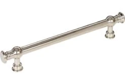 Top Knobs Regent's Park 6-5/16" (160mm) Center-to-Center Ormonde Cabinet Pull (Polished Nickel)