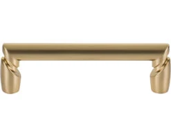 Top Cabinet Knobs Morris 3-3/4" (96mm) Center-to-Center Florham Cabinet Pull (Honey Bronze)