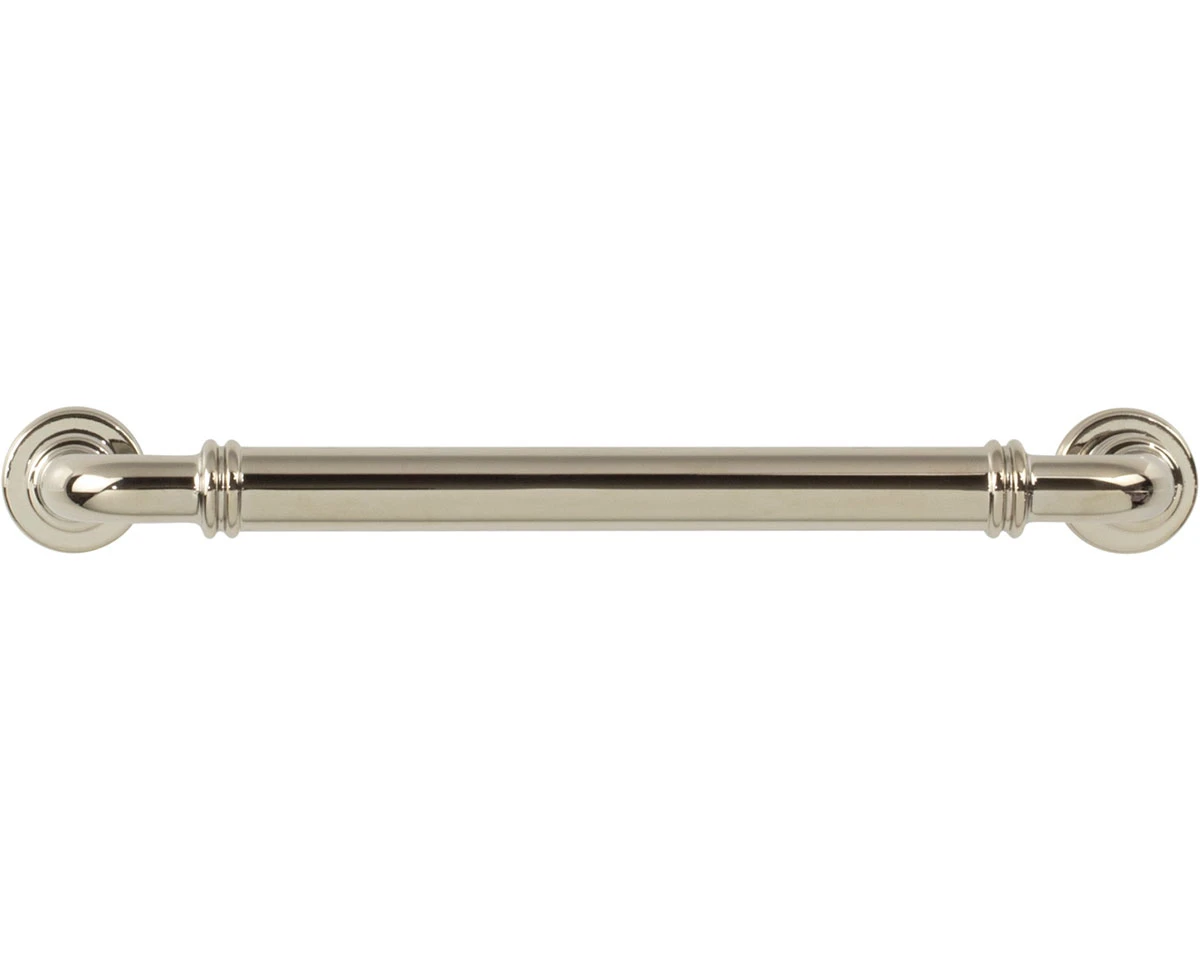 Top Knobs Morris 6-5/16" (160mm) Center-to-Center Cranford Cabinet Pull (Polished Nickel) 3 Top Knobs Morris 6-5/16" (160mm) Center-to-Center Cranford Cabinet Pull (Polished Nickel) - Image 3